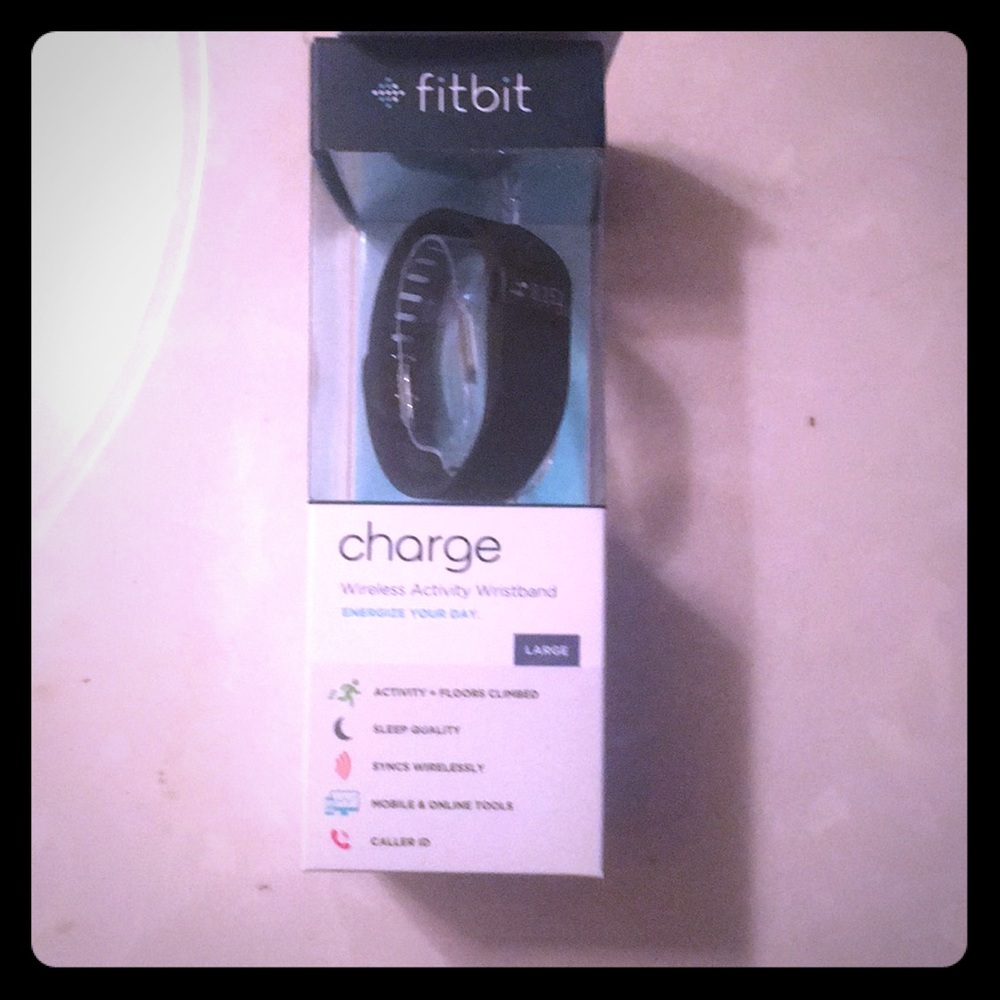 Fitbit Charge Wireless Activity Wristband/ Large